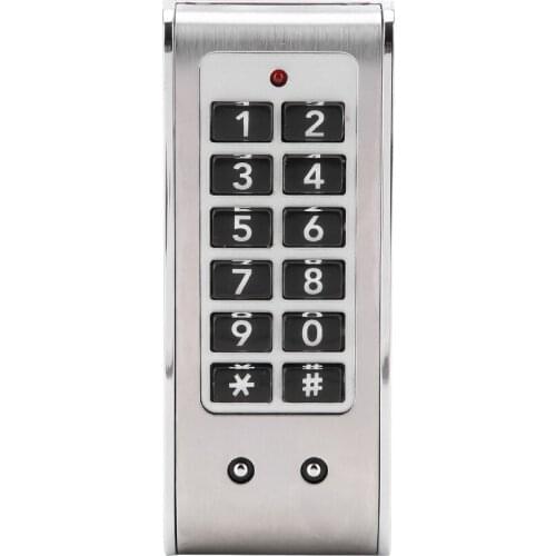 Electronic Password Lock Kit Stainless Steel Temporary Password Drawer Combination Lock Cabinet Lock Home Security