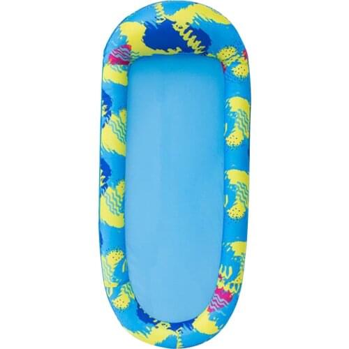 Floating Water Air Bed ​Inflatable Swimming Pool Lounger Mesh Mattress Summer Rectyiner Chair Water Hammock for Adults Children