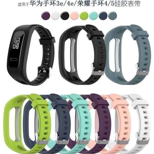 Fit for Huawei Band 3e/4e/Honor 4 Running/Band 5 Basketball Smart Bracelet Sports Strap