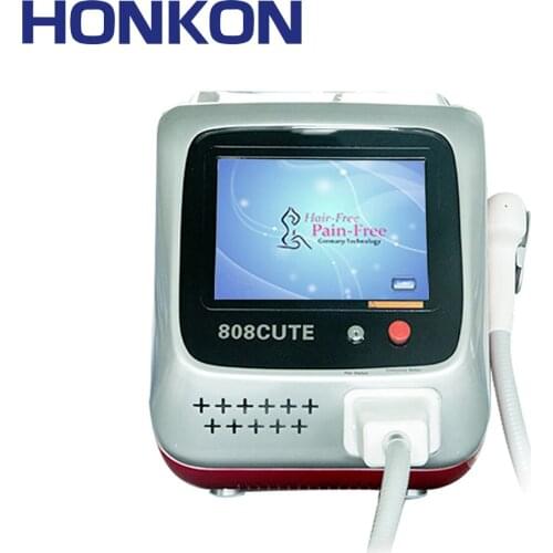 Portable 808 Nm Depilation Professional Hair Removal Diode Laser With Cooling System