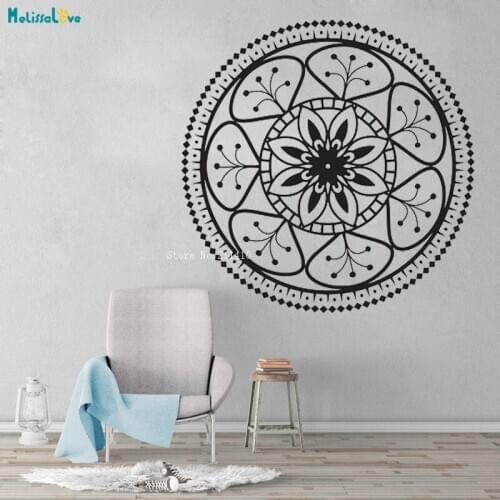 Simple Multi-point Design Mandala Wall Sticker Home Décor Living Room Self-adhesive Murals Poster New Design YT2812