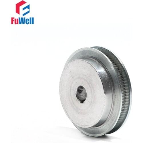 S2M-65T Toothed Belt Pulley S2M 65Teeth Timing Pulley with Keyway Aluminum Alloy 8/10/12/14/15/20mm Bore Synchronous Gear Wheel