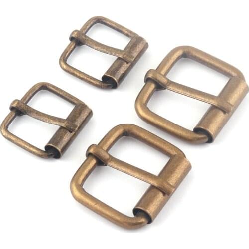 20/25mm Bronze Metal Adjuster Slide Strap Buckles,Purse Backpack Roll Belt Buckle Handbag Webbing Hardware Leather Craft Bag DIY