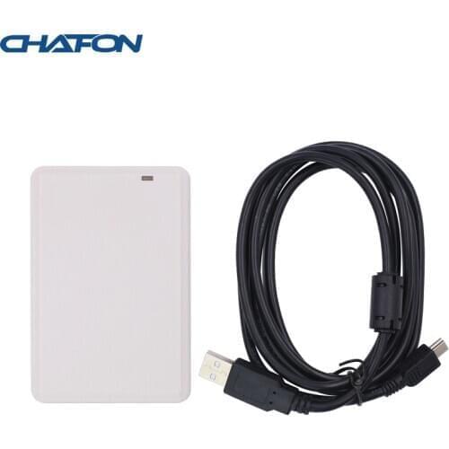 CHAFON uhf desktop usb uhf rfid reader writer ISO18000-6B/6C for access control system free uhf sample card, SDK demo software