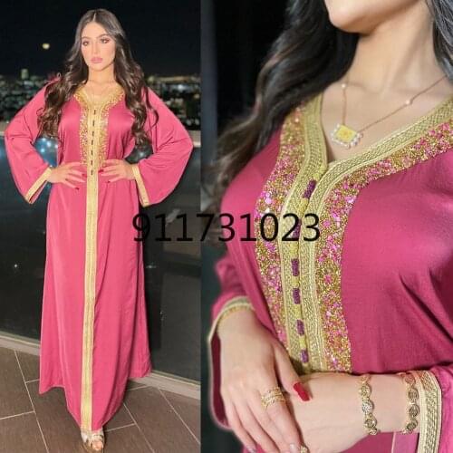 Eid Abaya Dubai Turkish Islamic Clothing Kaftan Long Dresses For Muslim Women Evening Gowns Malaysia Elegant Flannel Dresses