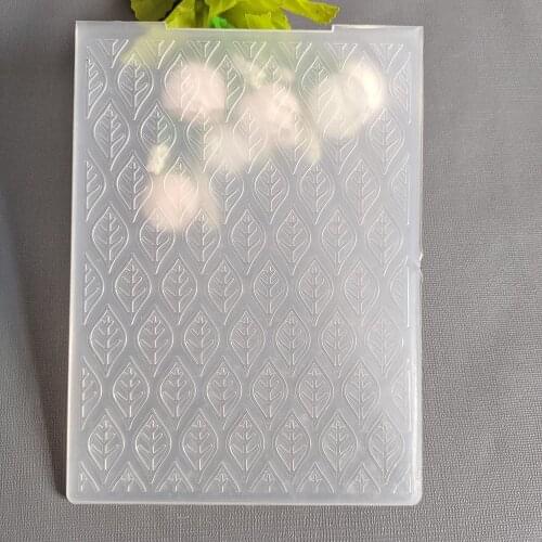 New Arrival Leaves Embossing Folder Design For DIY Paper Cutting Dies Scrapbooking Card Making Plastic Plate Size 10.5*14.5cm