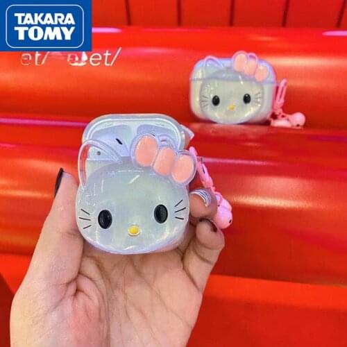 Hello Kitty Is Suitable for Apple Airpods 1/2 Generation Airpods Pro Bluetooth-compatible Earphone Protective Shell