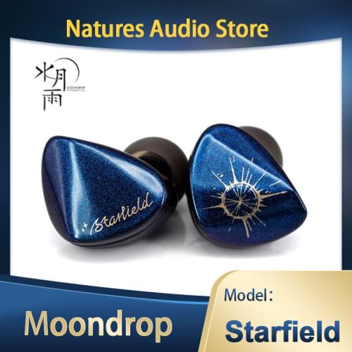 MoonDrop Starfield Earphone Carbon Nanotube Diaphragm Dynamic Headphones with with Detachable Cable 0.78 2pin Earbuds Headset