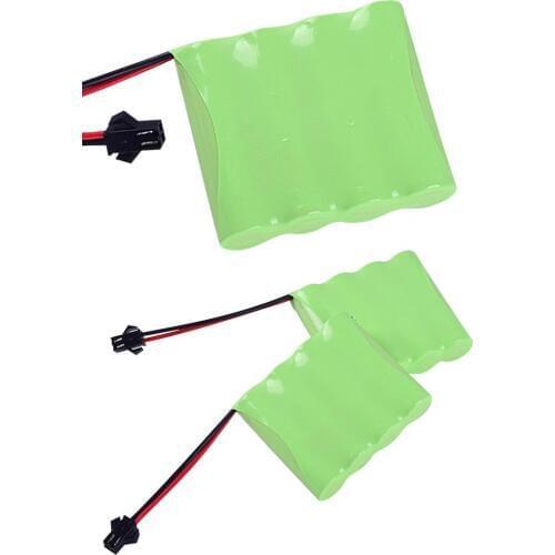 1/2/4/8pcs 4.8V Volt 2000mAh Ni-Cd Battery Pack (4 Pcs AA Battery) Rechargeable For RC Boat Car Vacuum Cleaner Sweeping Machines