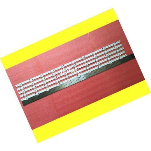 Nova 2 PCS 10LED 867 milímetros tira conduzida luz de fundo para TV LG 43UJ670V 43LV340C-UB E74739 43 V17 ART3 2867 REV0.3 1