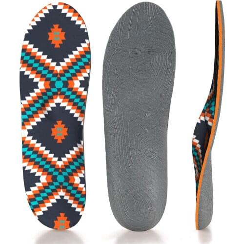 IFITNA Flat Feet Insoles Orthotic Arch Support Sole Insert Orthopedic Insoles Heel Pain Plantar Fasciitis Men Woman Shoes