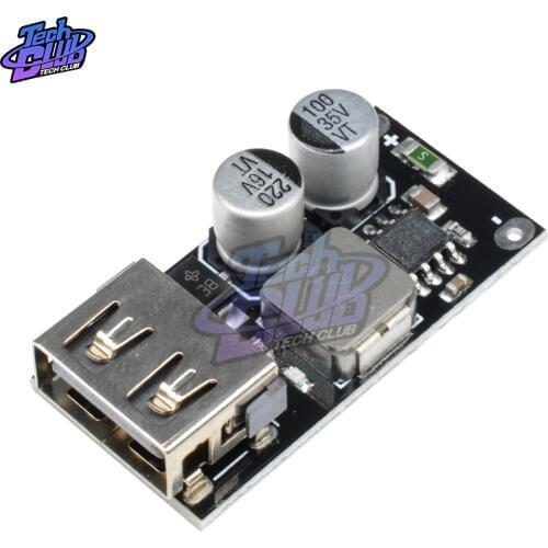 QC3.0 QC2.0 USB DC-DC Buck Converter Charging Step Down Module 6-32V 9V 12V 24V to Fast Quick Charger Circuit Board 3V 5V 12V