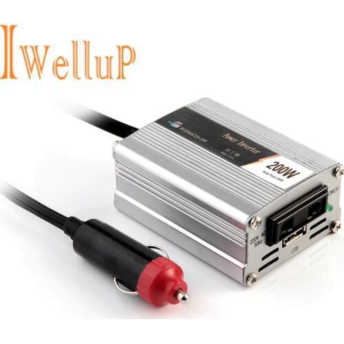 Car Power Inverter Converter 200W Inversor 12 v 220 v Voltage Converter 12 to 220 Inverter 12v 220v Convertidor 12v a 220v