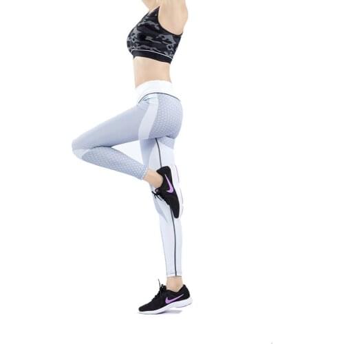 Women Workout Push Up Leggings Printed Slim Yoga Sweatpants Hip-lift Fitness Pants Activewear Jeggings