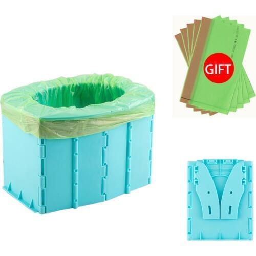 Hard ABS Child Kids Travel Toilet Foldable Emergency Potties Infant Portable Folding Potty Seat Boys Girls Baby Toilet Training