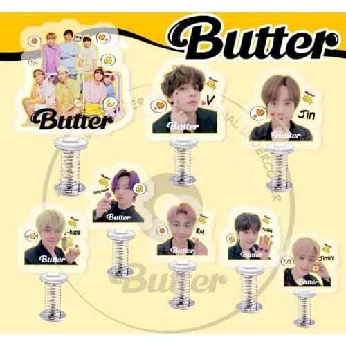 Celebrities Surrounding Butter’s New Album KPOP Bangtan Boys Surrounding Acrylic Rocking Music Butter General Photos