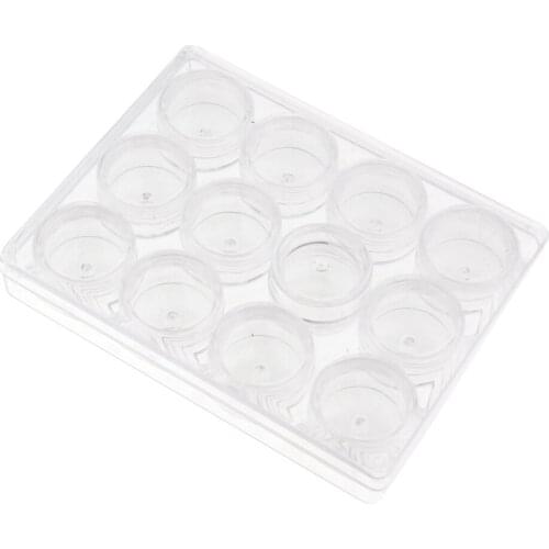 12 X25g Empty Nail Art Jars Jars Jars Cream Jar Cosmetic Jar Lotion Jar