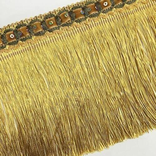 15CM Width Decorative Tassel Fringe Lace Trim For Curtain/Dress Decoration 11Meters Per Lot