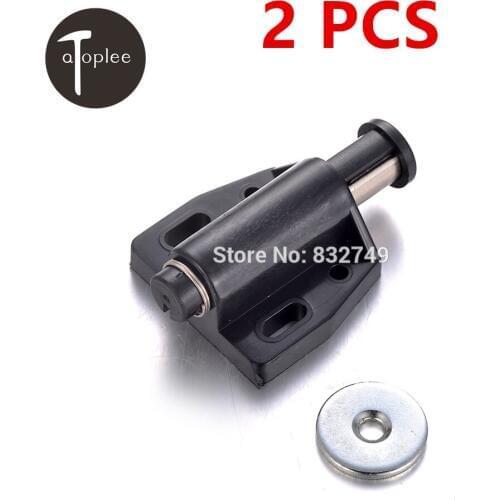 NEW Sale 2 PCS Steady Cabinet Hardware Single Magnetic Cupboard Touch Latch Rebounding Magnetic Latch Catch for Doors Stops