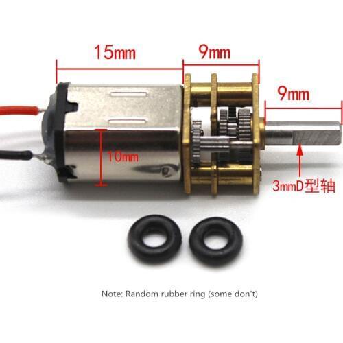 N20 Gear Motor DC 3V 6V 210rpm 435rpm Mini Electric Motors 6 V Volt Reducer Micro Moter Gearmotor DC6V DIY Robot Models Toys