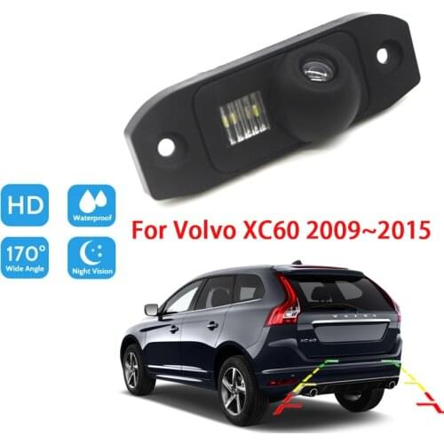 Car Rear View Camera For Volvo XC60 2009 2010 2011 2012 2013 2014 2015 Night Vision Waterproof Car Parking Camera high quality