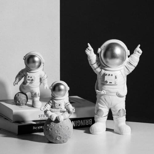 Astronaut Decorative Figures Figurine Astronaut Living Room Desk Decor Nordic Home Decoration Accessories Gifts For Children