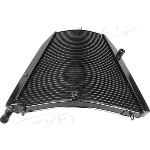 For HONDA 2004 2005 CBR1000RR 04 05 CBR 1000RR Motorcycle Aluminium Engine Cooling Cooler Radiator, BLACK Color