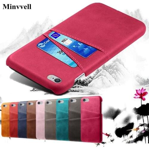 For iPhone SE 2020 5 5s SE 6 6S 7 8 Plus X XS XR XS MAX 11 Pro MAX Card Slots Holder Phone PU Leather Case For 5 5S SE 4 Cover