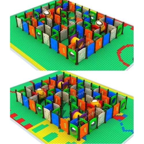 Doctor Maze playground,kids indoor labyrinth maze,Plastic grid educational toys,outdoor multi-function grid maze YLW-19maze