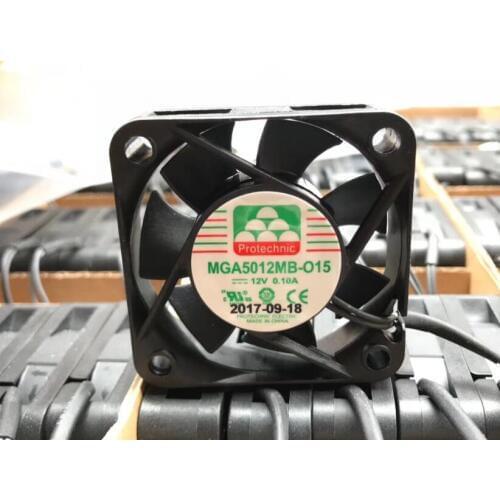 Magic MGA5012MB-O15 5015 12V 0.10A Straight Two-Line Flow Fan