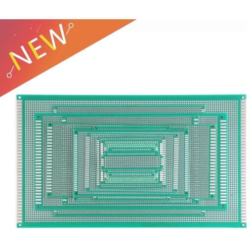 Double Side Prototype Pcb Breadboard Universal Printed Circuit Board for Arduino 2.54mm Glass Fiber 9X15 10X10 10X15 10X22CM