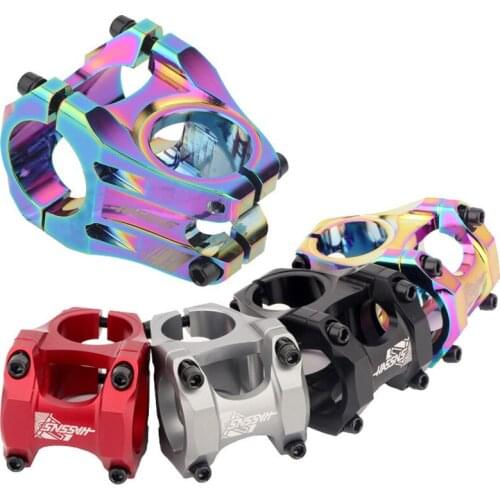 Mountain Bike Full CNC Hollow Short Stem Aluminum Alloy Bike Fork Stem Downhill Bicycle Stem Folding Stem Bmx Stem