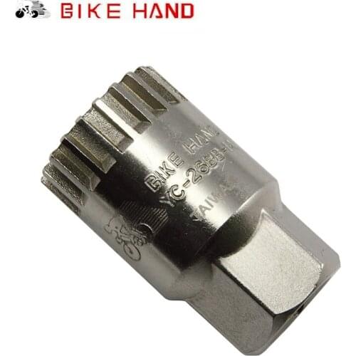 BIKE HAND MTB Bottom Bracket Removal and Installation Tool YC-26BB-1A Bicycle Repair Tools for Shimano Spline Square Hole BB