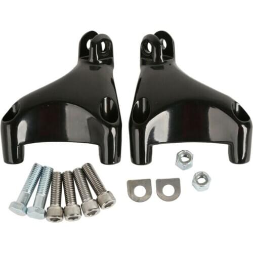 Motorcycle Rear Passenger Foot Peg Mount Brackets For Harley Sportster XL883 XL1200 2004-2013