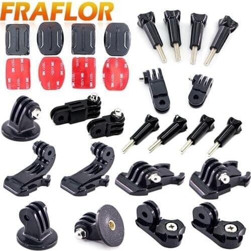 Mount Adapter Arm Chain Tripod for Gopro Hero7 6 5 4 Go Pro Session SJCAM SJ4000 Xiao yi 4k mijia ActionSport Camera Accessories