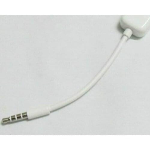 Hot 1 Male to 2 Female 3.5mm Jack Aux Audio Cable Headphone Splitter Cord for iPhone iPad Laptop 500pcs/lot