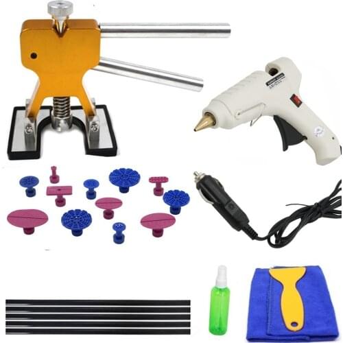 PDR Kit DIY Remove Dent Paintless Dent Repair Tool Car Dent Remover Reverse Hammer Straightening Pulling Dents Instruments