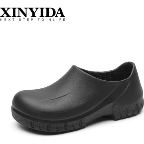 EVA High Quality Chef Shoes Non-slip Waterproof Oil-proof Resistant Work Shoes For Hotel The Kitchen Food Factory And Workshop