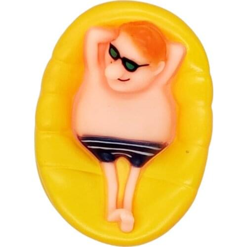 Floating Pool Thermometer Large Size Durable Thermometer with String for Swimming Pools Hot Tub Spa