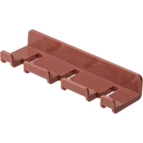 Durable Toothbrush Holder Multifunctional Punch-Free Anti-skid ABS Non-marking Paste Plug Storage Rack for Bathroom Storage Rack