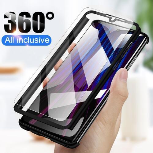 Shockproof Phone Case for Redmi Note 8 7 6 5 Pro 4A 4X 5 Plus 5A 6A 7A 8A Casing 360 Full Body Cover for Redmi K20 Pro