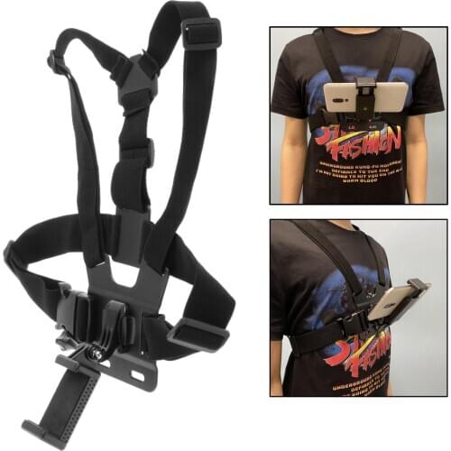 Mobile Phone Strap Mount Chest Belt Travel Phone Shooting Action Camera Accessories Belt For Mobile Phone Holder