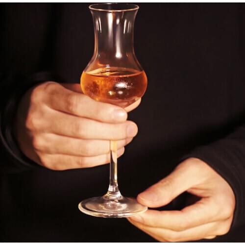 Italy Style Royal Crystal Whisky Rock Glass Thin Waist Tulip Whiskey Copita Nosing Goblet Major Brandy Liqueur Wine Tasting Cup