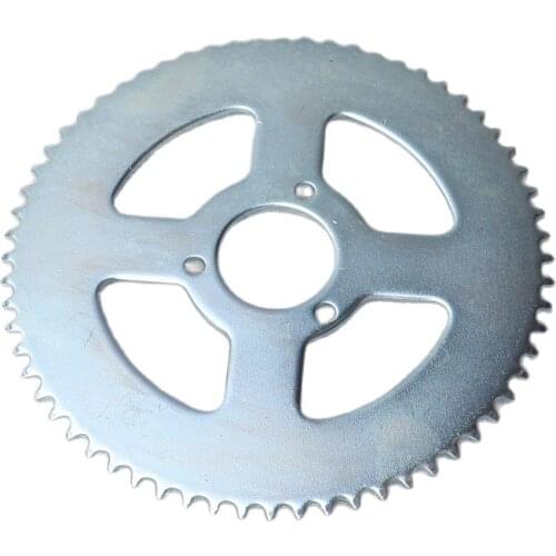 T8F Drivir gear 64 tooth 35mm Silver Rear Sprockets fit For T8F chain for 47cc 49cc Mini Dirt Baby Cross Motard Bike Motopart