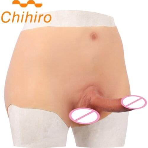 Silicone Fake Butt Pants Hip Enhancer Panties Fake Buttock Briefs Crossdressing Underwear for Crossdresser Dragqueen