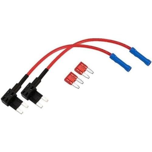 2 pcs Mini Type Fuse Tap Fuse Box Connection Bracket