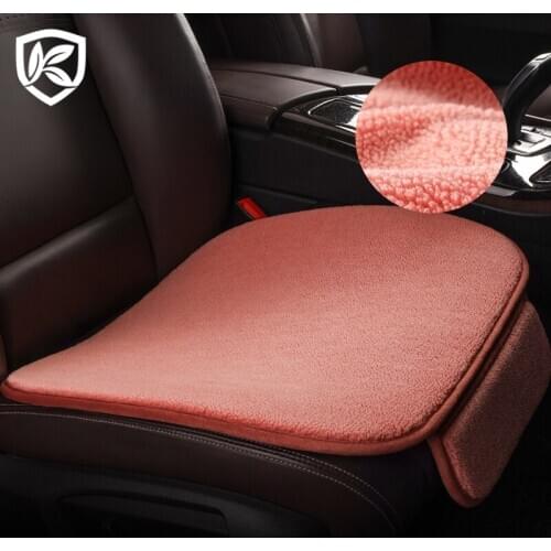 Karcle Universal Car-Seat-Covers Plush Seat Cushion For Most Cars Warm Car Front Rear Seat Protector For Car Interior Decoration