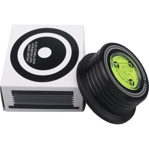 Universal 50Hz LP Vinyl Record Player Disc Turntable Stabilizer Aluminum Alloy Weight Clamp