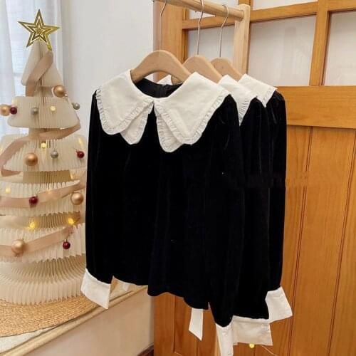 Черные блузки UVRCOS China At AliExpress