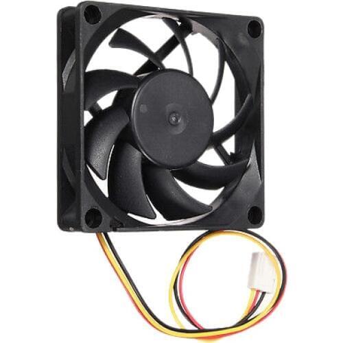 Internal 12V 3 Pin CPU Fan Cooler Fan for PC 70x70x15mm